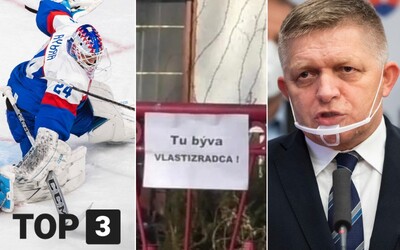 TOP 3 v piatok: Slovenskí hokejisti na ZOH 2022 opäť prehrali, poslanci čelia vyhrážkam a Smer chce odvolávať Mikulca 
