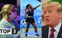 TOP 3 v utorok: Rokuje sa o zvyšovaní platov zdravotníkov, Serena sa pomaly lúči s tenisom a u Trumpa zasahovala FBI