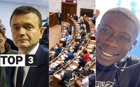 TOP 3 vo štvrtok: Slovensko zaplatí Jaroslavovi Haščákovi 9 750 eur, v parlamente bude stráž a Khaby Lame je na vrchole Tiktoku
