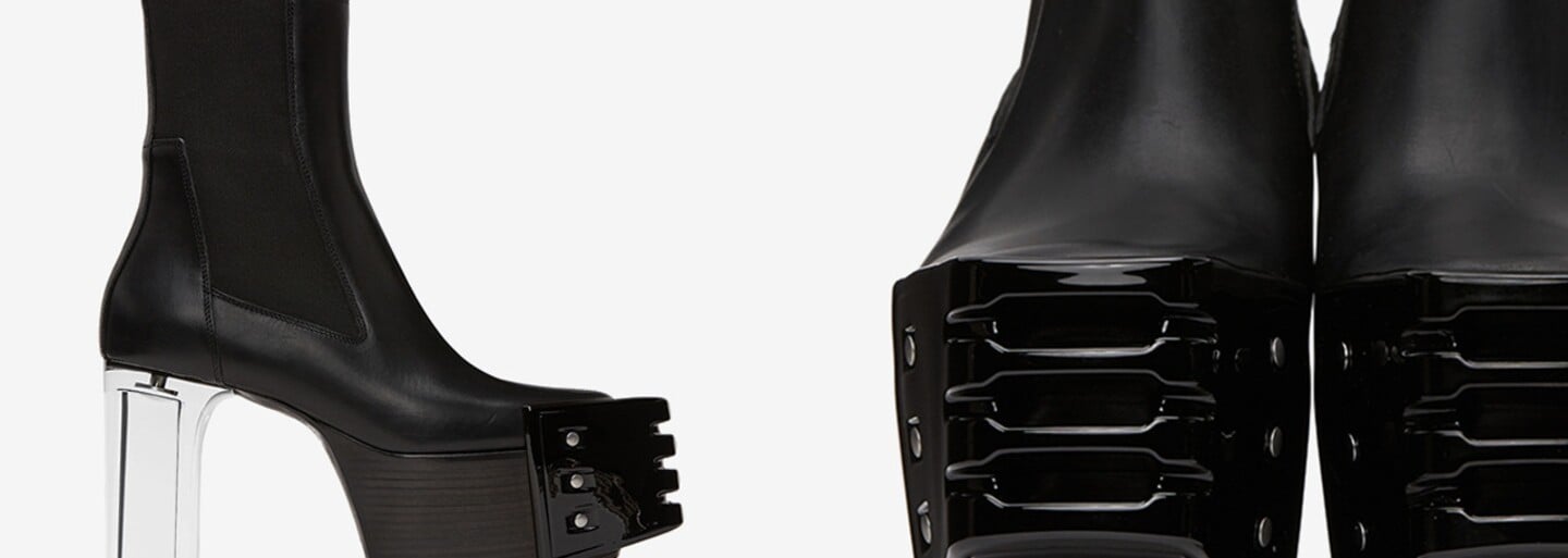 Boty na podpatku i pro pány? Rick Owens nepřestává udivovat a servíruje nám androgynní obuv za více než 54 tisíc korun