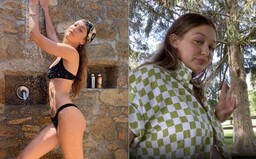Topmodelka Gigi Hadid sa pochválila tehotenským bruškom