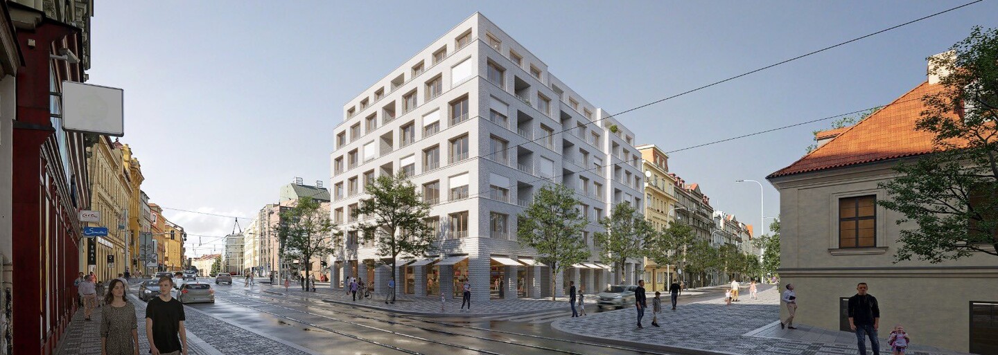 Toto je výsledek první architektonické soutěže na podobu městského bytového domu v Praze