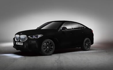 Toto není Photoshop, ale nové BMW X6 v nejčernější černé na světě Toto není Photoshop, ale nové BMW X6 v nejčernější černé na světě