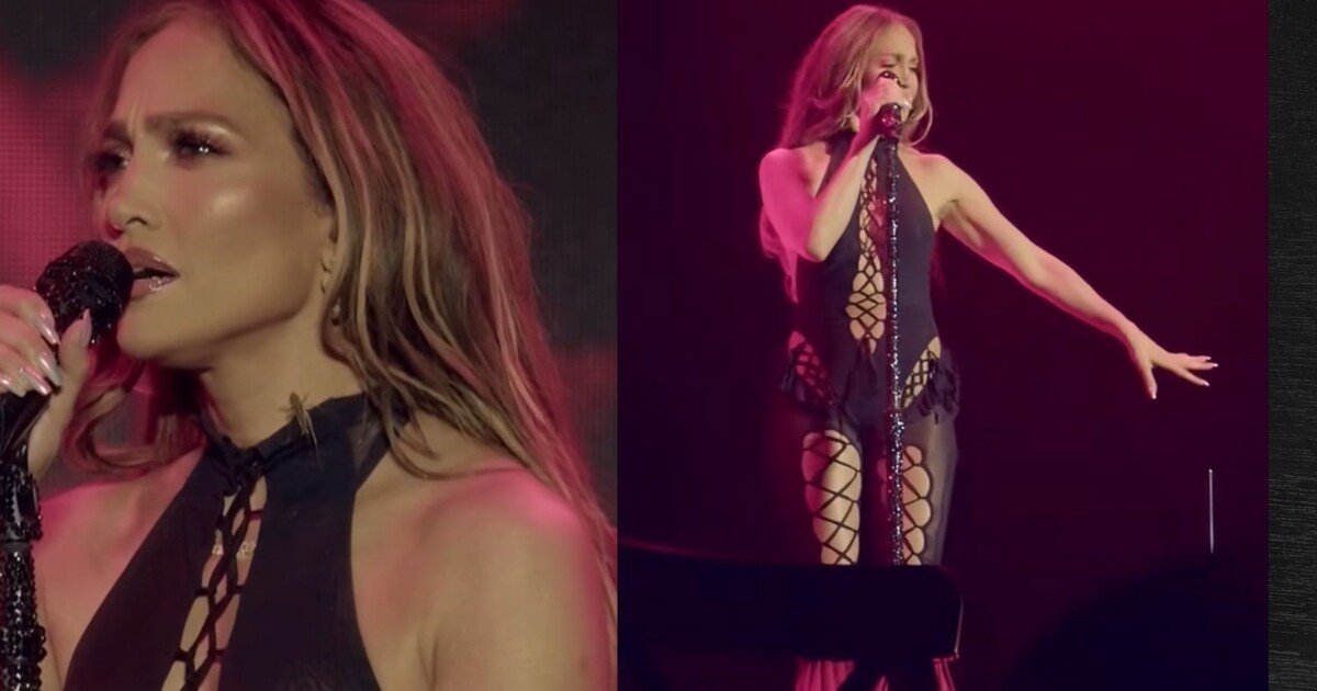 VIDEO: Jennifer Lopez zasáhl na koncertě obří hmyz. Zpěvaččina reakce válcuje sociální sítě
