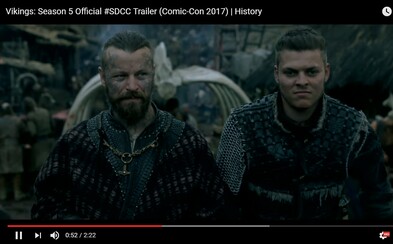 Trailer pro 5. sérii Vikingů se nese ve znamení krve, zrady a bratrovražedné občanské války Trailer pro 5. sérii Vikingů se nese ve znamení krve, zrady a bratrovražedné občanské války