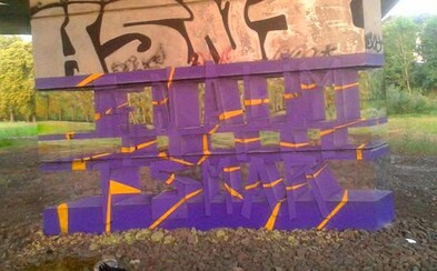 Transparentní graffiti z Karlových Varů obletělo svět! Jak dlouho vznikalo? Transparentní graffiti z Karlových Varů obletělo svět! Jak dlouho vznikalo?