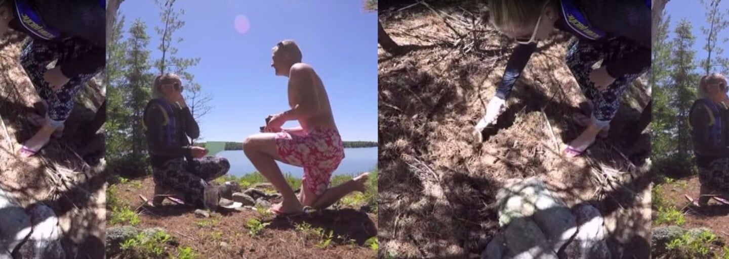 Troy požiadal priateľku o ruku vďaka časovej kapsuli, ktorú spoločne zakopali pred 5 rokmi. Čerství zaľúbenci to vtedy nemali úplne premyslené