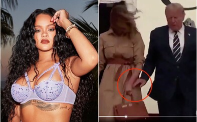 Trump chcel chytiť manželku za ruku, opakovane to odmietla. Rihanna a 50 Cent si kvôli tomu z prezidenta uťahujú Trump chcel chytiť manželku za ruku, opakovane to odmietla. Rihanna a 50 Cent si kvôli tomu z prezidenta uťahujú