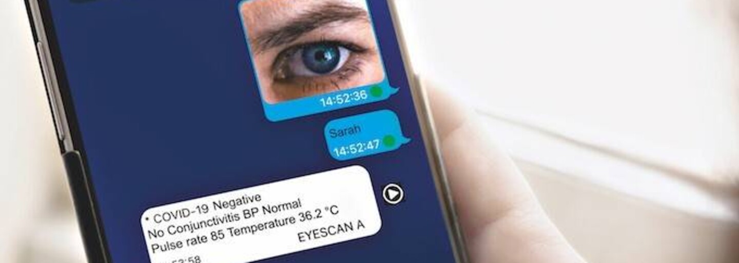 Tvé oči prozradí, zda máš koronavirus. Německá firma představila nový druh testů na covid-19