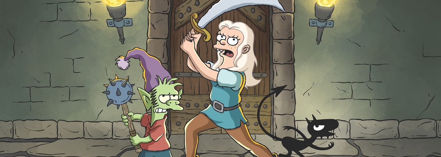 Matt Groening vytvořil bláznivý fantasy seriál. Nechybí v něm alkohol, elfové ani boje s příšerami