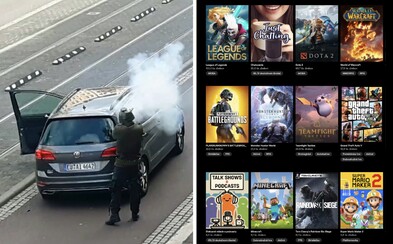 Twitch streamoval útok na synagogu v Německu. Video vidělo 2 200 lidí Twitch streamoval útok na synagogu v Německu. Video vidělo 2 200 lidí