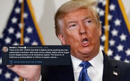 Twitter označil Trumpův status za lež a nabídl důkazy. Prezident se však dožaduje práva na svobodu projevu