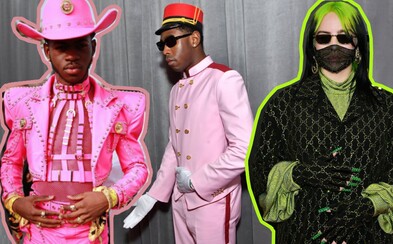 Tyler, the Creator obsluhující výtahy, novodobí kovbojové a živé lustry. Takto vypadal červený koberec na Grammy 2020 Tyler, the Creator obsluhující výtahy, novodobí kovbojové a živé lustry. Takto vypadal červený koberec na Grammy 2020