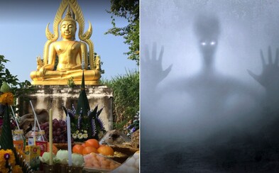 UFO nadšenci cestujú do Thajska k soche Budhu. Vraj je to červia diera a mimozemšťania ju používajú na cestovanie dimenziami UFO nadšenci cestujú do Thajska k soche Budhu. Vraj je to červia diera a mimozemšťania ju používajú na cestovanie dimenziami