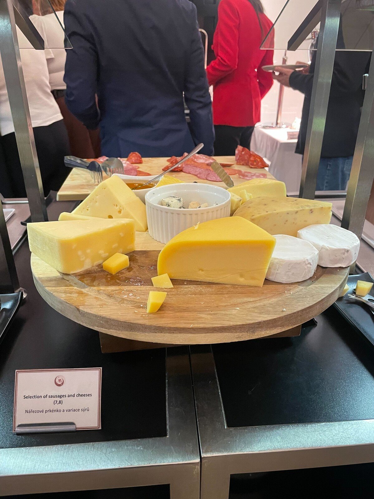Catering ve štábu SPOLU.