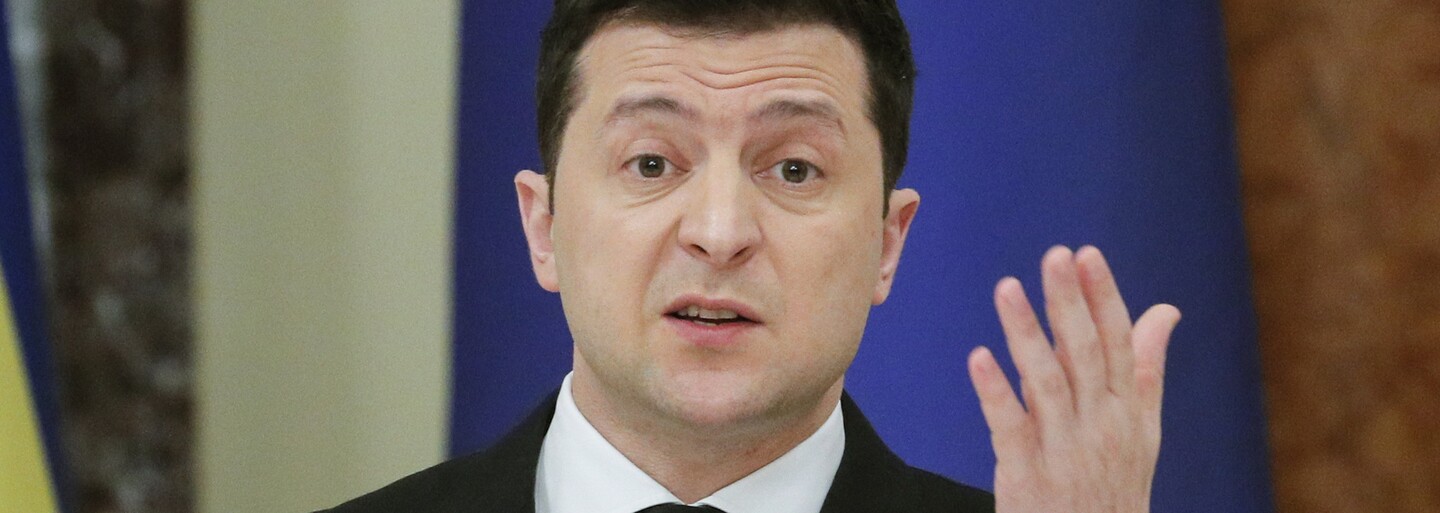 Ukrajina je připravena na válku s Ruskem, bojovat bude do posledního muže, prohlásil prezident Zelenskyj