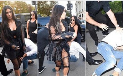 Ukrajinec proklouzl přes ochranku Kim Kardashian a políbil ji rovnou na zadek. Nepochopený žertík z něj udělal nepřítele společnosti Ukrajinec proklouzl přes ochranku Kim Kardashian a políbil ji rovnou na zadek. Nepochopený žertík z něj udělal nepřítele společnosti