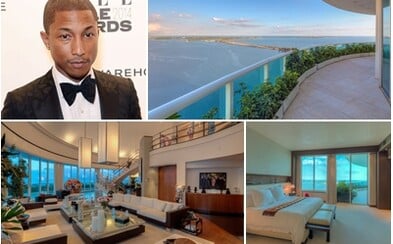 Umelecký penthouse Pharrella Williamsa s krásnym výhľadom na záliv môže byť tvoj za 10 miliónov eur Umelecký penthouse Pharrella Williamsa s krásnym výhľadom na záliv môže byť tvoj za 10 miliónov eur