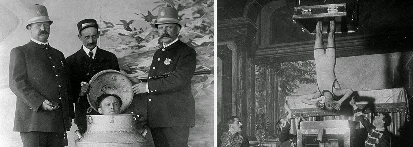 Unikl z jakýchkoliv pout nebo vězení. Seznamte se s nejznámější eskamotérem a iluzionistou Harry Houdinim