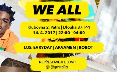 Užij si Velký pátek na dvanácté We All party. Trio DJů bude na Dlouhé hrát funk, soul a rap Užij si Velký pátek na dvanácté We All party. Trio DJů bude na Dlouhé hrát funk, soul a rap