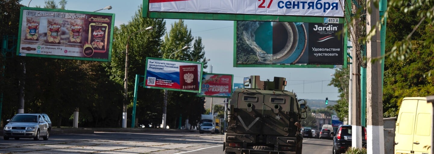 V 4 okupovaných častiach Ukrajiny začali referendá o pripojení k Rusku. Potrvajú päť dní