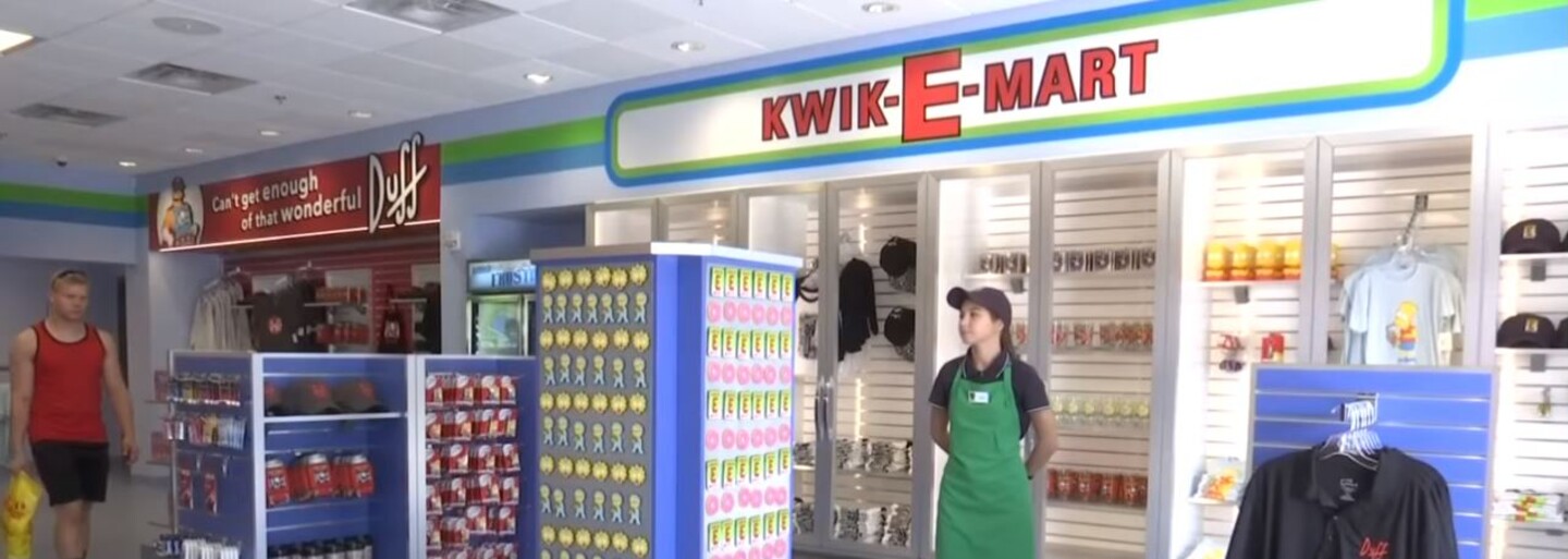 V Americe otevřeli Kwik-E-Mart ze Simpsonů. Zákazníci si mohou koupit Buzz Colu, donuty nebo Duff