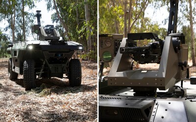 V Izraeli predstavili robot s dvomi samopalmi. Dokáže strieľať, zachraňovať zranených vojakov či vystopovať špiónov