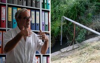 V obci Chocholná-Velčice zakázal starosta obyvateľom čerpať vodu z potoka. Bývalej žene poradil, aby ju radšej čerpala v noci