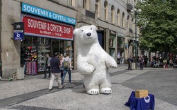 V Praze dostal pokutu Mickey Mouse, šaška i smrtku vyřešili strážníci domluvou. Navštívili jsme centrum po zákazu buskingu