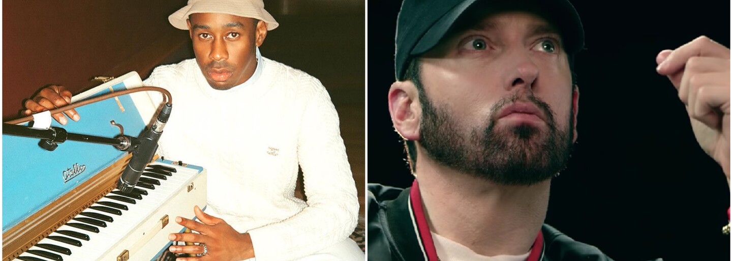 V tretej časti rozhovoru Eminem vysvetľuje homofóbne vyjadrenia na adresu Tylera, the Creatora