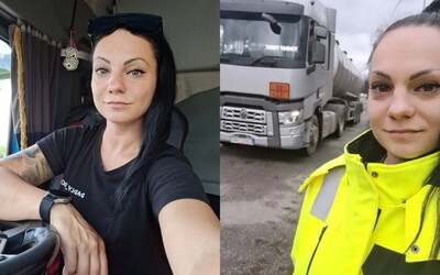 Daniela pracuje ako kamionistka: Keď som si prišla vybaviť vodičák, pýtali sa ma, či to myslím vážne (Rozhovor)