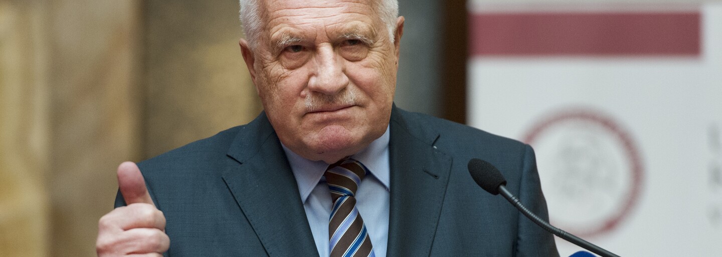 Václava Klause už propustili z nemocnice. Zeman je stále hospitalizovaný
