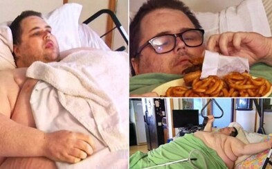 Váží 382 kilogramů a ve fitness reality show místo hubnutí přibral. James už přežil i několik infarktů Váží 382 kilogramů a ve fitness reality show místo hubnutí přibral. James už přežil i několik infarktů