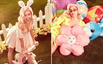 Velikonoce v podání Miley Cyrus jsou pořádně odvážné. V sérii provokativních fotek si zpěvačka užívá prosluněné jaro Velikonoce v podání Miley Cyrus jsou pořádně odvážné. V sérii provokativních fotek si zpěvačka užívá prosluněné jaro