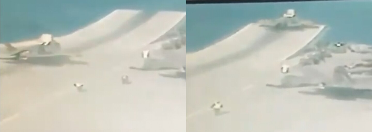 VIDEO: Britská stíhačka sa tesne po štarte z lietadlovej lode zrútila do mora. Stroju zrejme zlyhal motor