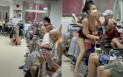 VIDEO: Domov pro seniory najal striptérku. Osazenstvu připravila hanbatou show