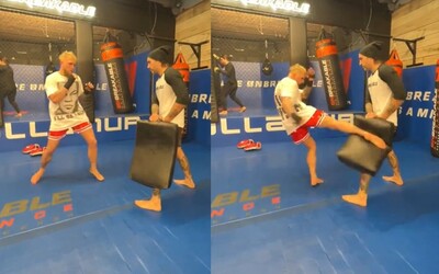 VIDEO: Jake Paul se chystá na zápas v MMA? Youtuber sdílel záběry z prvního tréninku kopů a označil velké organizace
