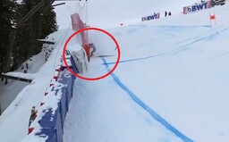VIDEO: Při tvrdém pádu si Ester Ledecká roztrhla ret