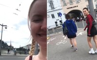 VIDEO: „Sláva Rusku,“ posmievala sa ruská žena Ukrajinkám. Neskôr plakala, že jej v Rakúsku zrušili hotelovú rezerváciu