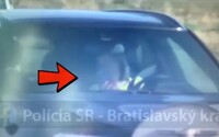 VIDEO: Slovenka telefonovala cez videohovor počas šoférovania, zobrali jej vodičák