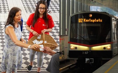 Vídeňské metro rozdalo cestujícím 14 000 deodorantů. Vysoké letní teploty dokáží vůni ve vagónech proměnit v otřesný zápach Vídeňské metro rozdalo cestujícím 14 000 deodorantů. Vysoké letní teploty dokáží vůni ve vagónech proměnit v otřesný zápach