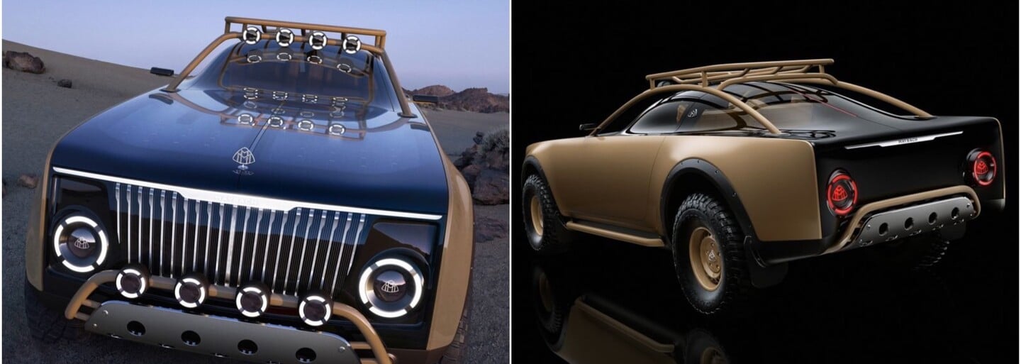 Virgil Abloh před smrtí navrhl ještě jeden Mercedes. Elektromobil je dlouhý téměř 6 metrů a má průhlednou kapotu