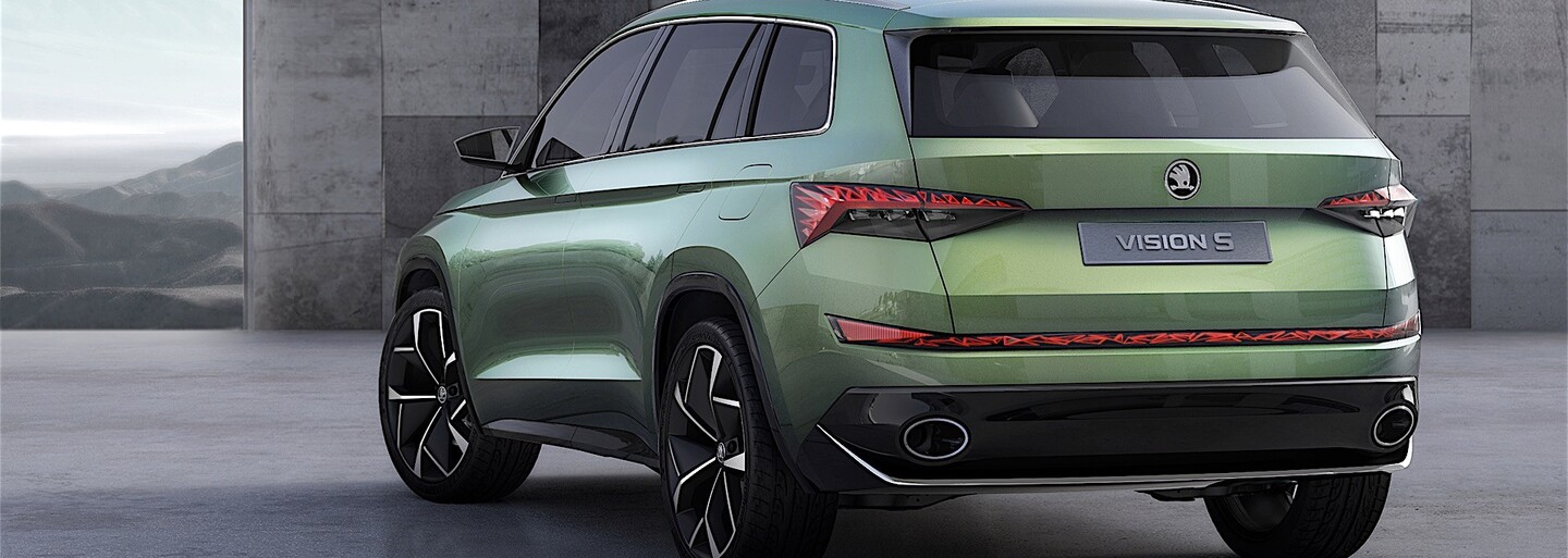 VisionS oficiálně! První SUV od Škody bude hybridní čtyřkolka s atraktivním designem