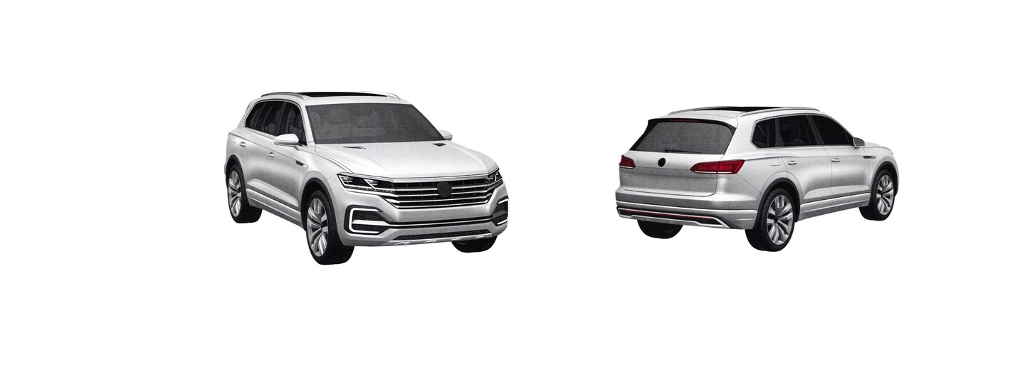 Volkswagen čelí opäť veľkému úniku. V značnom predstihu sa objavil kompletne odhalený budúcoročný Touareg!