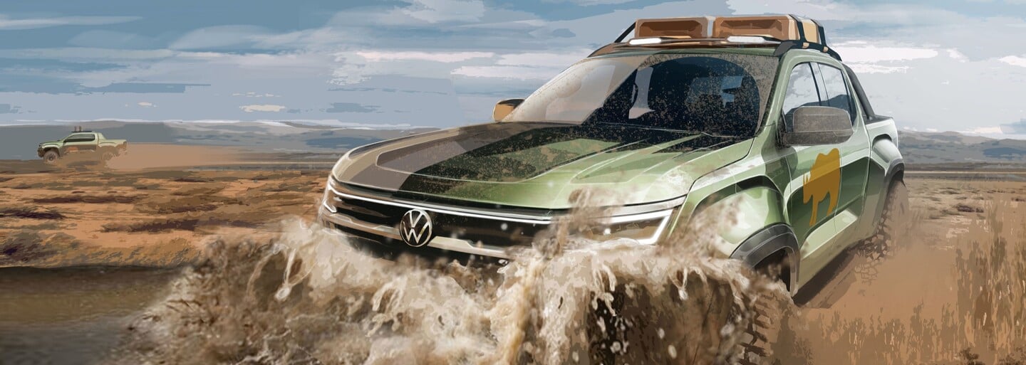 Volkswagen poodhaľuje nový Amarok s moderným interiérom a motorom 3.0 V6 TDI pod kapotou