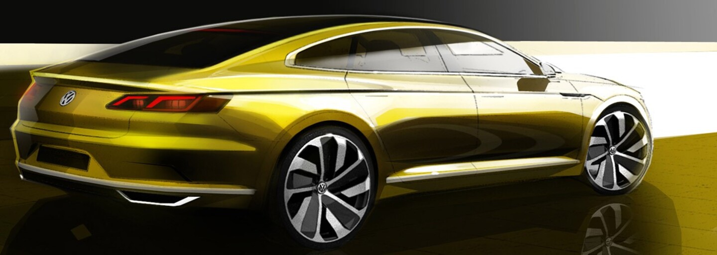 Volkswagen predznamenáva podobu novej generácie štýlového štvordverového kupé CC