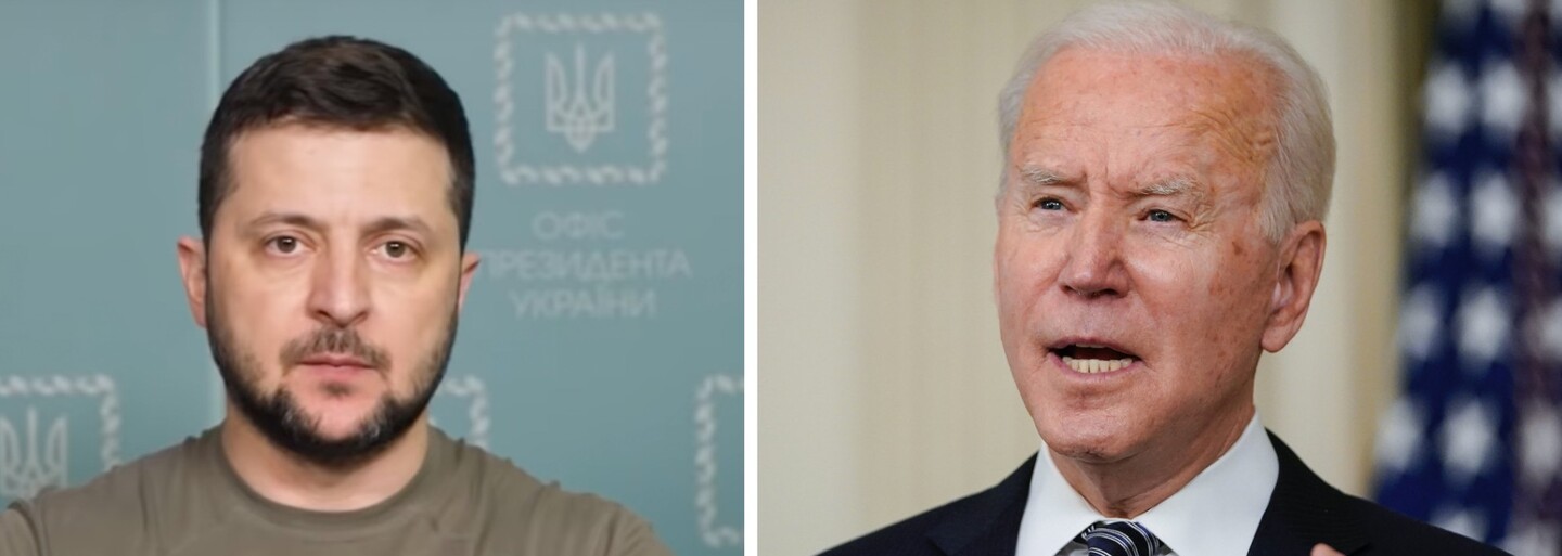Volodymyr Zelenskyj je na cestě do USA, setká se s Bidenem