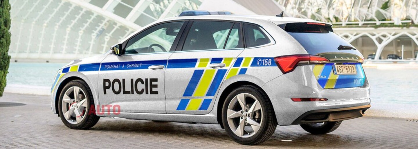 Vozový park české policie se rozroste o více než 1 200 nových modelů Škoda Scala