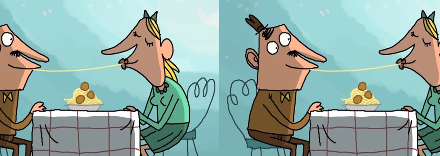 Vtipná a najmä vulgárna animácia ti ukáže, ako by malo vyzerať romantické rande. Jedenie špagiet si takto asi nepredstavuješ
