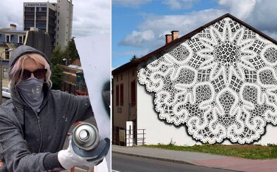 Vychutnaj si s nami romantickejšiu verziu street artu od poľskej umelkyne Nespoon Vychutnaj si s nami romantickejšiu verziu street artu od poľskej umelkyne Nespoon